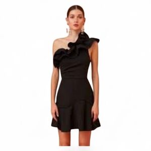 NWT KEEPSAKE THE LABEL / REVOLVE Black Compose Mini Dress - XS